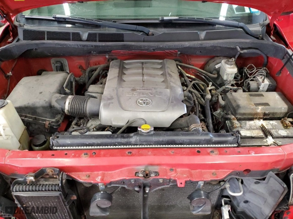 2008 Toyota Tundra 4WD Truck with VIN 5TBDV54178S504713, listed as a Copart auction lot 52365915 with 132,693 mi miles and Clean Title. Bid and sale history available at carsss.com. Image 11.