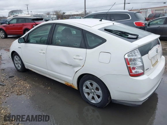 2008 Toyota Prius with VIN JTDKB20U983431304, listed as a IAAI auction lot 42011832 with Not Provided miles. Bid and sale history available at carsss.com. Image 3.