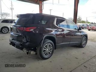 2023 Chevrolet Traverse LT Cloth with VIN 1GNERGKW0PJ129423, listed as a Copart auction lot 49890424 with 17,836 mi miles. Bid and sale history available at carsss.com. Image 3.