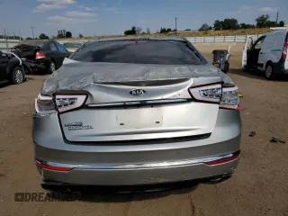 2014 Kia Cadenza Premium with VIN KNALN4D77E5126487, listed as a Copart auction lot 75335474 with 0 mi miles and Salvage Title. Bid and sale history available at carsss.com. Image 6.