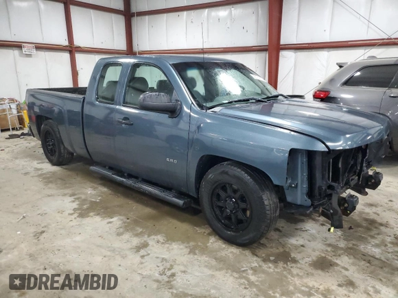 2011 Chevrolet Silverado 1500 Work Truck with VIN 1GCRCPEA9BZ105563, listed as a Copart auction lot 43702725 with 190,383 mi miles and Salvage Title. Bid and sale history available at DreamBid. Image 4.