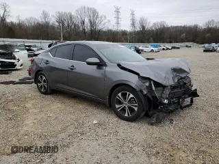 2023 Nissan Sentra SV with VIN 3N1AB8CV6PY291966, listed as a Copart auction lot 48383335 with 16,705 mi miles and Salvage Title. Bid and sale history available at carsss.com. Image 4.