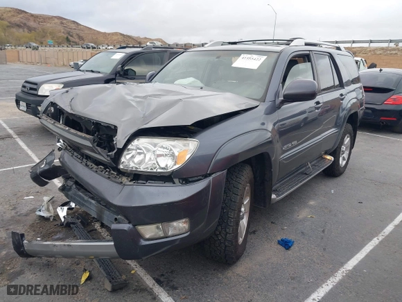 2004 Toyota 4Runner Limited with VIN JTEBU17R648015788, listed as a IAAI auction lot 41555422 with 157,961 mi miles. Bid and sale history available at carsss.com. Image 2.