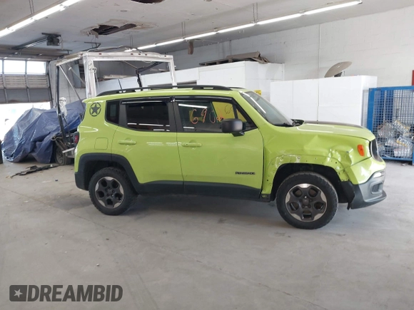 2017 Jeep Renegade Sport z VIN ZACCJBAB5HPF90613, wystawiony jako IAAI lot #42566902 z przebiegiem 172 923 mil mil oraz . Historia ofert i sprzedaży dostępna na DreamBid. Obrazek 13.