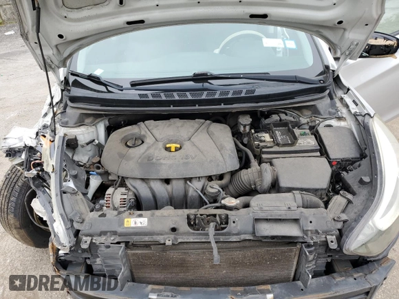 2015 Hyundai Elantra SE with VIN 5NPDH4AEXFH566691, listed as a Copart auction lot 61239075 with 165,317 mi miles and Salvage title. Bid and sale history available at DreamBid. Image 11.