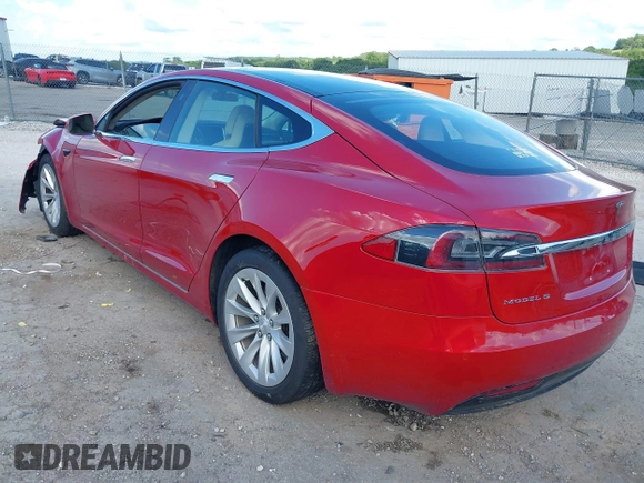 2017 Tesla Model S 60 with VIN 5YJSA1E14HF199130, listed as a IAAI auction lot 42544333 with 72,858 mi miles and . Bid and sale history available at DreamBid. Image 3.