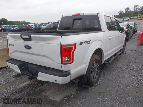 2016 Ford F-150 XLT z VIN 1FTEW1EP0GFB92396, wystawiony jako IAAI lot #42209457 z przebiegiem 117 685 mil mil oraz . Historia ofert i sprzedaży dostępna na DreamBid. Obrazek 4.