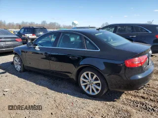 2013 Audi A4 Premium с VIN WAUDFAFL1DN049382, выставлен на аукционе Copart как лот 46164035 с пробегом 82 352 миль миль и Списание • Salvage title. История ставок и продаж доступна на DreamBid. Изображение 2.