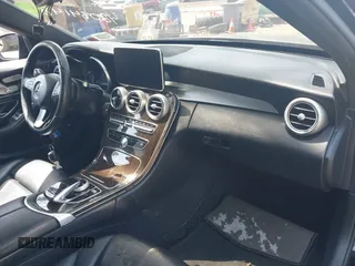 2018 Mercedes-Benz C 300 with VIN WDDWF4KB1JR415538, listed as a IAAI auction lot 42084148 with 84,265 mi miles and . Bid and sale history available at DreamBid. Image 5.