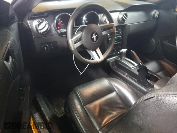 2008 Ford Mustang Deluxe with VIN 1ZVHT84N185189591, listed as a Copart auction lot 44722655 with 92,285 mi miles and Clean Title. Bid and sale history available at carsss.com. Image 8.