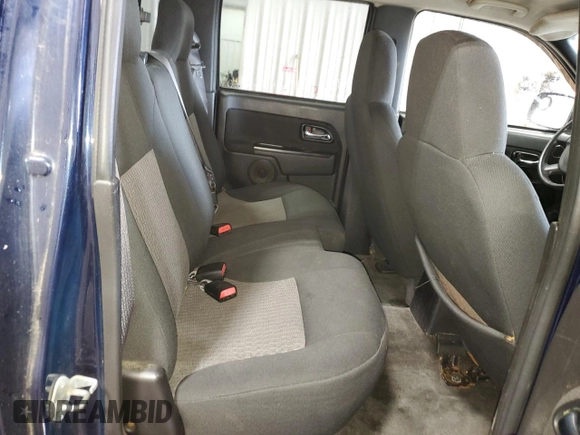 2008 GMC Canyon SLE2 with VIN 1GTDT43E888198038, listed as a Copart auction lot 76331844 with 122,355 mi miles and Salvage Title. Bid and sale history available at carsss.com. Image 10.