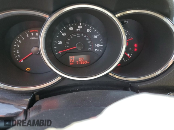 2013 Kia Sorento EX z VIN 5XYKUDA25DG319480, wystawiony jako Copart lot #45598315 z przebiegiem 71 560 mil mil oraz Szkoda całkowita • Salvage title. Historia ofert i sprzedaży dostępna na DreamBid. Obrazek 9.