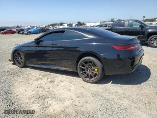 2018 Mercedes-Benz S-Class S 560 with VIN WDDXJ8GB7JA035377, listed as a Copart auction lot 49506415 with 55,535 mi miles and Salvage Title. Bid and sale history available at carsss.com. Image 2.