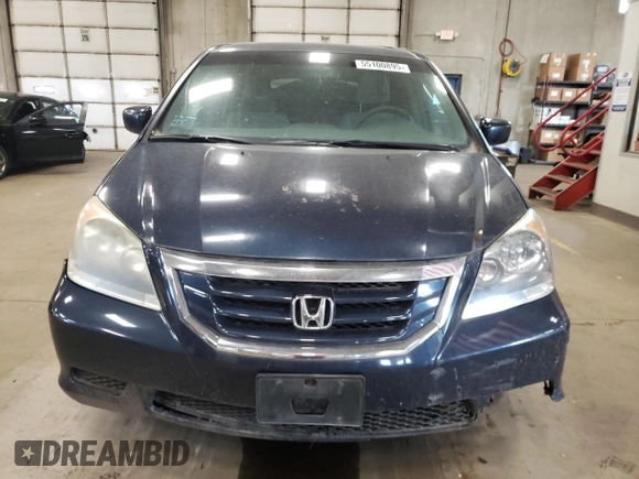 2010 Honda Odyssey EX with VIN 5FNRL3H44AB040916, listed as a Copart auction lot 55100895 with 197,447 mi miles and Clean Title. Bid and sale history available at carsss.com. Image 5.