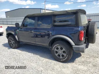2021 Ford Bronco with VIN 1FMDE5BH3MLA85211, listed as a Copart auction lot 50122715 with 47,836 mi miles and Salvage title. Bid and sale history available at DreamBid. Image 2.