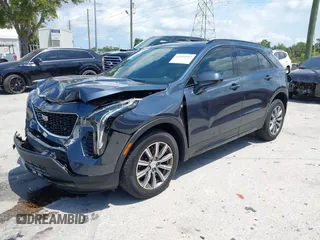2019 Cadillac XT4 FWD Sport with VIN 1GYFZER42KF107032, listed as a IAAI auction lot 42193557 with 96,615 mi miles and . Bid and sale history available at DreamBid. Image 17.
