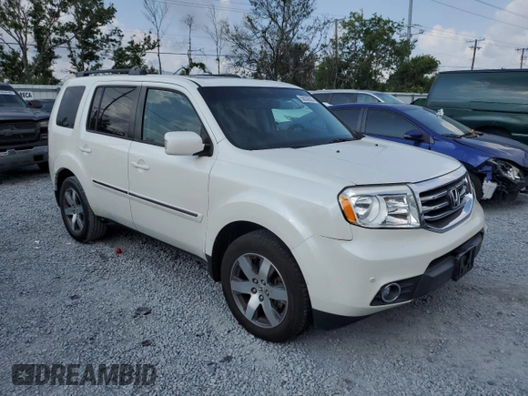 2013 Honda Pilot Touring z VIN 5FNYF3H9XDB044620, wystawiony jako Copart lot #58038505 z przebiegiem 172 096 mil mil oraz Szkoda całkowita • Salvage title. Historia ofert i sprzedaży dostępna na DreamBid. Obrazek 4.
