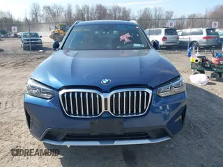 2023 BMW X3 xDrive30i with VIN 5UX53DP00P9R59770, listed as a IAAI auction lot 42054590 with 21,287 mi miles and . Bid and sale history available at DreamBid. Image 13.