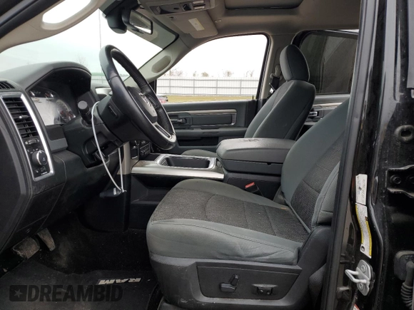 2018 Ram 1500 Big Horn with VIN 3C6RR6LT6JG151726, listed as a Copart auction lot 45282325 with 107,362 mi miles and Salvage title. Bid and sale history available at DreamBid. Image 7.
