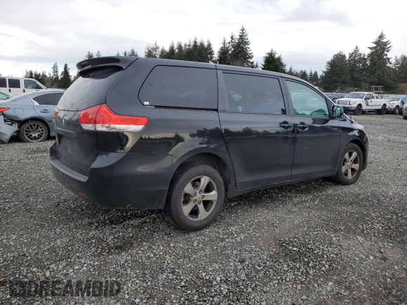 2012 Toyota Sienna with VIN 5TDKA3DC0CS014719, listed as a Copart auction lot 88358865 with 118,901 mi miles and Salvage Title. Bid and sale history available at DreamBid. Image 3.