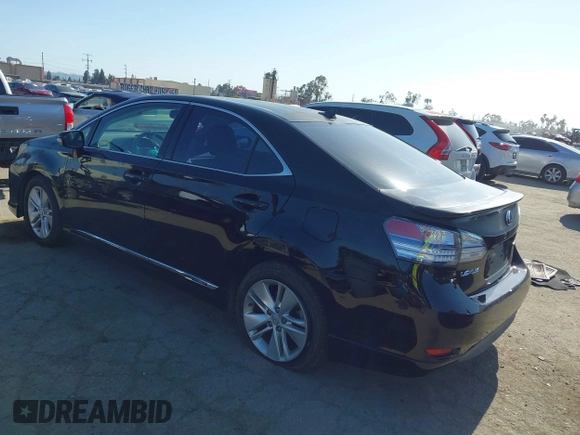 2010 Lexus HS 250h with VIN JTHBB1BA0A2016668, listed as a IAAI auction lot 42141367 with 120,823 mi miles. Bid and sale history available at carsss.com. Image 3.