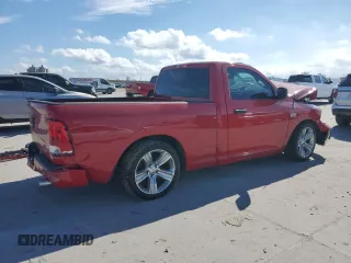2014 Ram 1500 Express with VIN 3C6JR6AT3EG135201, listed as a Copart auction lot 43764535 with 78,960 mi miles and Salvage title. Bid and sale history available at DreamBid. Image 3.