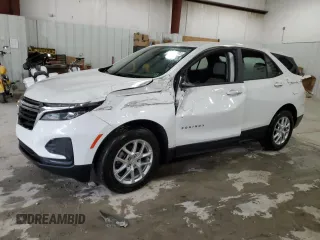 2022 Chevrolet Equinox LS with VIN 2GNAX5EVXN6126261, listed as a Copart auction lot 82363234 with 68,810 mi miles and Salvage title. Bid and sale history available at DreamBid. Image 1.