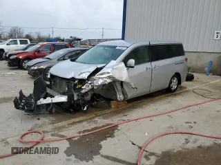 2012 Nissan Quest SL with VIN JN8AE2KP9C9039153, listed as a Copart auction lot 49385855 with 184,811 mi miles and Non Repairable. Bid and sale history available at carsss.com. Image 1.