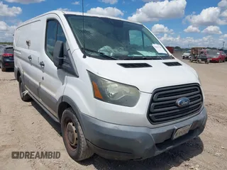 2015 Ford Transit Cargo with VIN 1FTNE1ZM0FKB08313, listed as a IAAI auction lot 42611938 with 335,409 mi miles and . Bid and sale history available at DreamBid. Image 1.