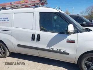 2017 Ram ProMaster City Cargo Van Tradesman SLT with VIN ZFBERFBB7H6D87755, listed as a IAAI auction lot 41678300 with 182,587 mi miles. Bid and sale history available at carsss.com. Image 13.