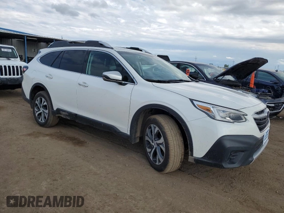 2022 Subaru Outback Touring with VIN 4S4BTAPC4N3213024, listed as a Copart auction lot 59787775 with 40,789 mi miles and Salvage title. Bid and sale history available at DreamBid. Image 4.
