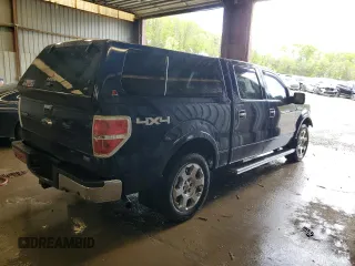 2010 Ford F-150 XL with VIN 1FTFW1EV3AKE70421, listed as a Copart auction lot 55401005 with 136,440 mi miles and Salvage title. Bid and sale history available at DreamBid. Image 3.