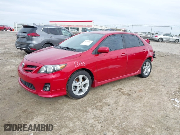 2013 Toyota Corolla L with VIN 5YFBU4EE4DP077572, listed as a IAAI auction lot 41353507 with 132,657 mi miles. Bid and sale history available at carsss.com. Image 17.