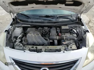 2014 Nissan Versa SV with VIN 3N1CN7AP0EL826895, listed as a Copart auction lot 45021425 with 107,729 mi miles and Salvage Title. Bid and sale history available at DreamBid. Image 13.
