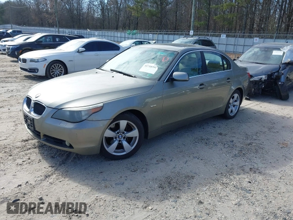 2005 BMW 5 Series 530i with VIN WBANA73565B815346, listed as a IAAI auction lot 41710391 with 167,962 mi miles and . Bid and sale history available at DreamBid. Image 2.