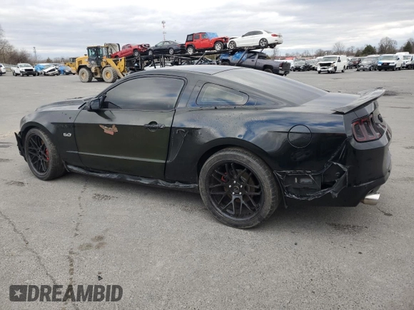 2013 Ford Mustang GT with VIN 1ZVBP8CF4D5208651, listed as a Copart auction lot 47289885 with 85,250 mi miles and Salvage Title. Bid and sale history available at carsss.com. Image 2.