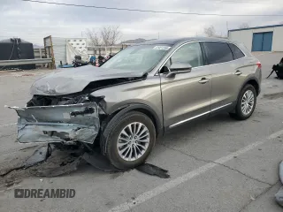 2017 Lincoln MKX Select with VIN 2LMPJ8KPXHBL44921, listed as a Copart auction lot 41451255 with 126,478 mi miles and Salvage Title. Bid and sale history available at carsss.com. Image 1.