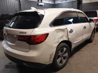 2014 Acura MDX with VIN 5FRYD3H28EB003234, listed as a IAAI auction lot 41101167 with 192,090 mi miles. Bid and sale history available at carsss.com. Image 4.
