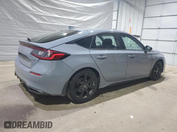 2023 Honda Civic Sport with VIN 19XFL2H83PE004830, listed as a Copart auction lot 48490575 with 30,358 mi miles and Salvage Title. Bid and sale history available at DreamBid. Image 3.