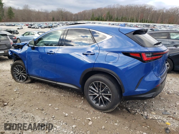 2025 Lexus NX with VIN 2T2HKCEZ9SC038658, listed as a Copart auction lot 79882084 with 1,323 mi miles and Salvage Title. Bid and sale history available at carsss.com. Image 2.
