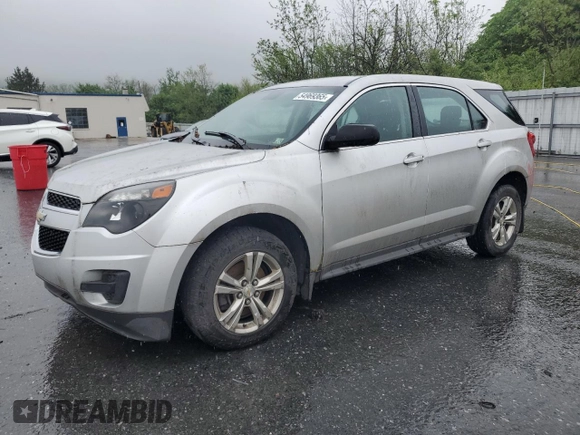 2014 Chevrolet Equinox LS with VIN 1GNFLEEK7EZ125791, listed as a Copart auction lot 54969365 with 202,895 mi miles and Clean Title. Bid and sale history available at DreamBid. Image 1.