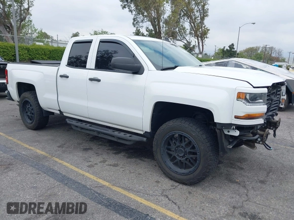2018 Chevrolet Silverado 1500 Custom with VIN 1GCRCPEH6JZ274743, listed as a IAAI auction lot 42099900 with 61,008 mi miles and . Bid and sale history available at DreamBid. Image 1.