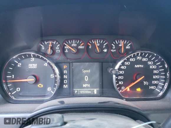 2014 Chevrolet Silverado 1500 Work Truck with VIN 1GCVKPEH1EZ171821, listed as a Copart auction lot 82984194 with 185,099 mi miles and Clean Title. Bid and sale history available at DreamBid. Image 9.