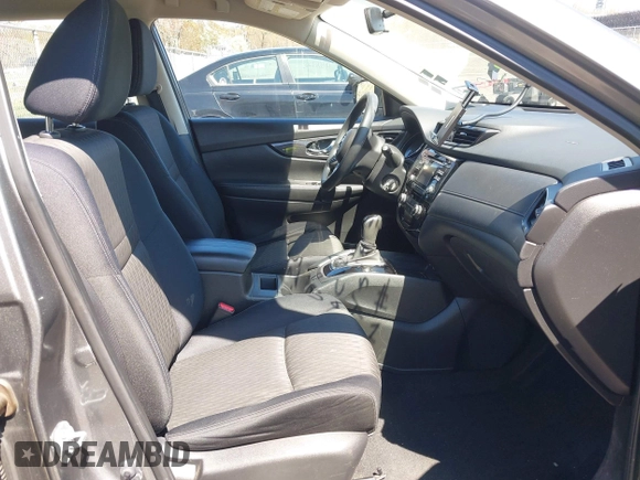 2017 Nissan Rogue S with VIN JN8AT2MV1HW013821, listed as a IAAI auction lot 42063877 with 100,025 mi miles. Bid and sale history available at carsss.com. Image 5.