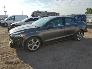 2016 Ford Fusion S with VIN 3FA6P0G76GR355067, listed as a Copart auction lot 60610865 with 125,511 mi miles and Salvage title. Bid and sale history available at DreamBid. Image 1.