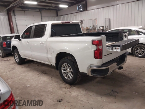 2023 Chevrolet Silverado 1500 LT with VIN 3GCUDDE85PG128770, listed as a IAAI auction lot 41675387 with 49,142 mi miles. Bid and sale history available at carsss.com. Image 3.