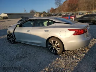 2018 Nissan Maxima Platinum with VIN 1N4AA6AP2JC363146, listed as a Copart auction lot 83424724 with 128,481 mi miles and Salvage Title. Bid and sale history available at carsss.com. Image 2.
