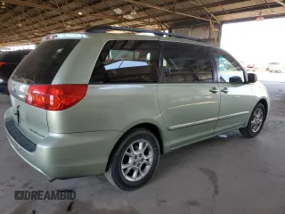 2006 Toyota Sienna XLE with VIN 5TDZA22CX6S479749, listed as a Copart auction lot 51876715 with 129,488 mi miles and Salvage Title. Bid and sale history available at carsss.com. Image 3.