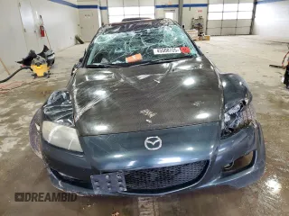 2004 Mazda RX-8 with VIN JM1FE173X40123456, listed as a Copart auction lot 45000725 with Not Provided miles and Clean Title. Bid and sale history available at DreamBid. Image 5.