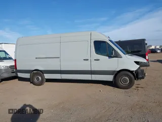 2024 Mercedes-Benz Sprinter Cargo with VIN W1Y4NCHY1RT165996, listed as a IAAI auction lot 41181444 with 5,696 mi miles. Bid and sale history available at carsss.com. Image 14.